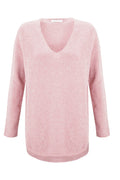 Amazing Woman Perrie Vneck Hi Low Hem Jumper - Dotique - Amazing Woman