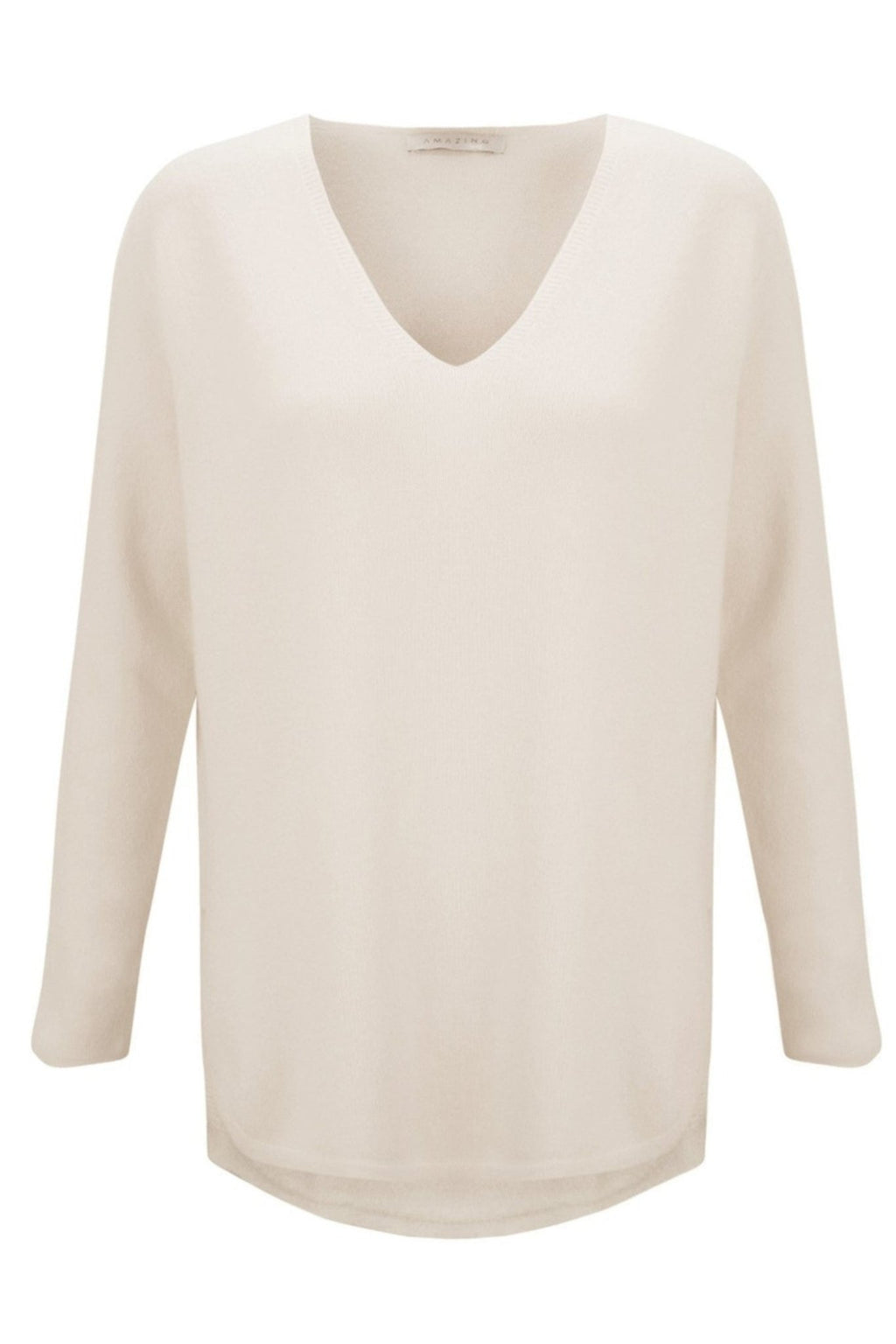 Amazing Woman Perrie Vneck Hi Low Hem Jumper - Dotique - Amazing Woman