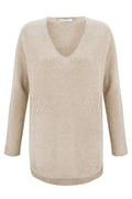 Amazing Woman Perrie Vneck Hi Low Hem Jumper - Dotique - Amazing Woman
