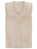 Amazing Woman Pixie V Neck Knitted Tank Jumper (Various Colours) by Amazing Woman, shop Amazing Woman at Dotique.