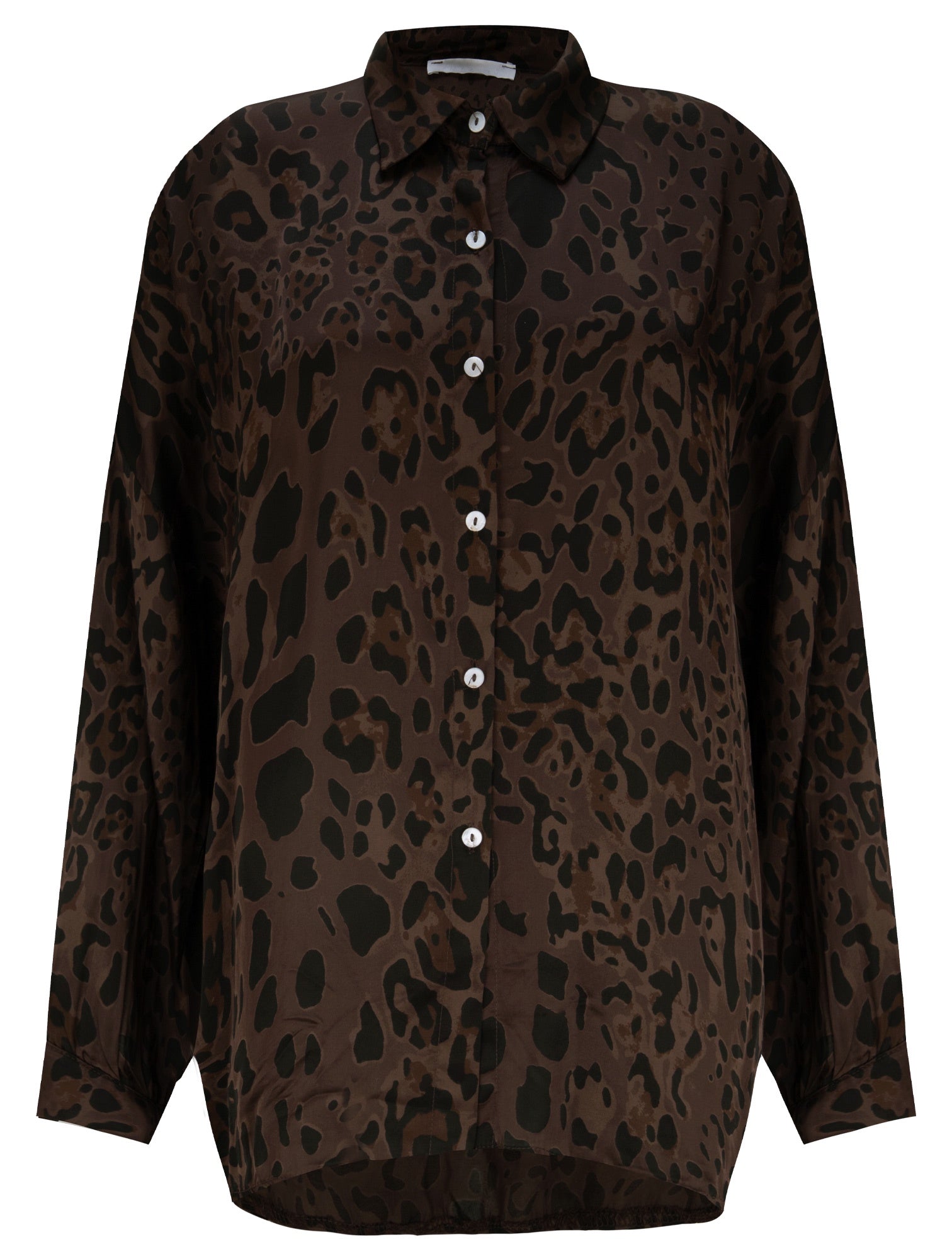 Amazing Woman Sala Brown Leopard Shirt - Dotique - Amazing Woman