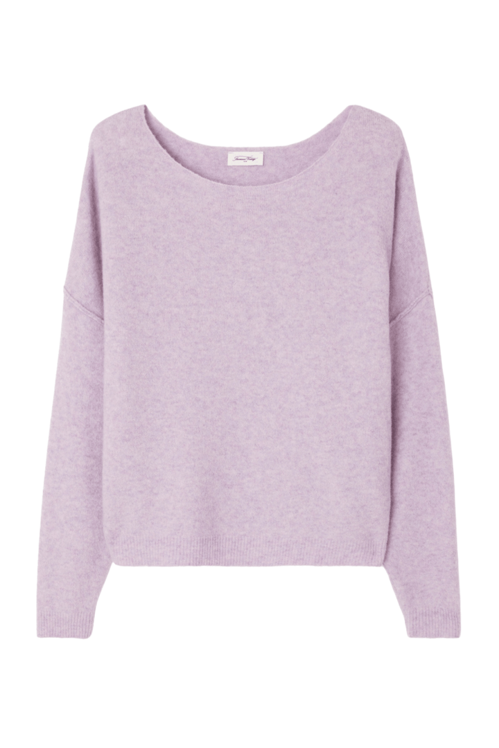 American Vintage DAM225E Women’s Jumper Damsville - Glycine Chine