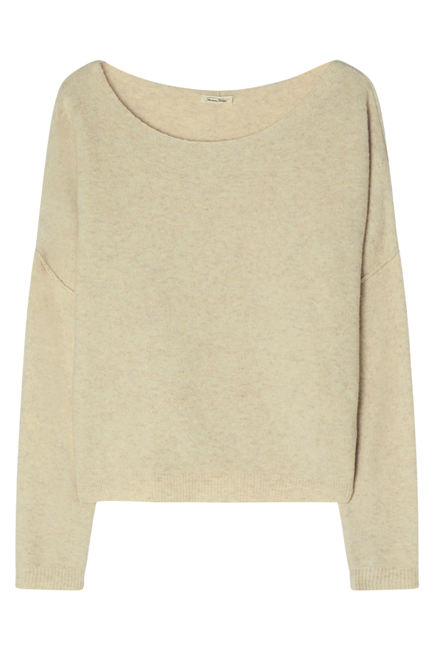 Shop the American Vintage Damsville Jumper in Sable Chine at Dotique. A soft lightweight knit with a relaxed fit, boat neckline and timeless neutral shade.