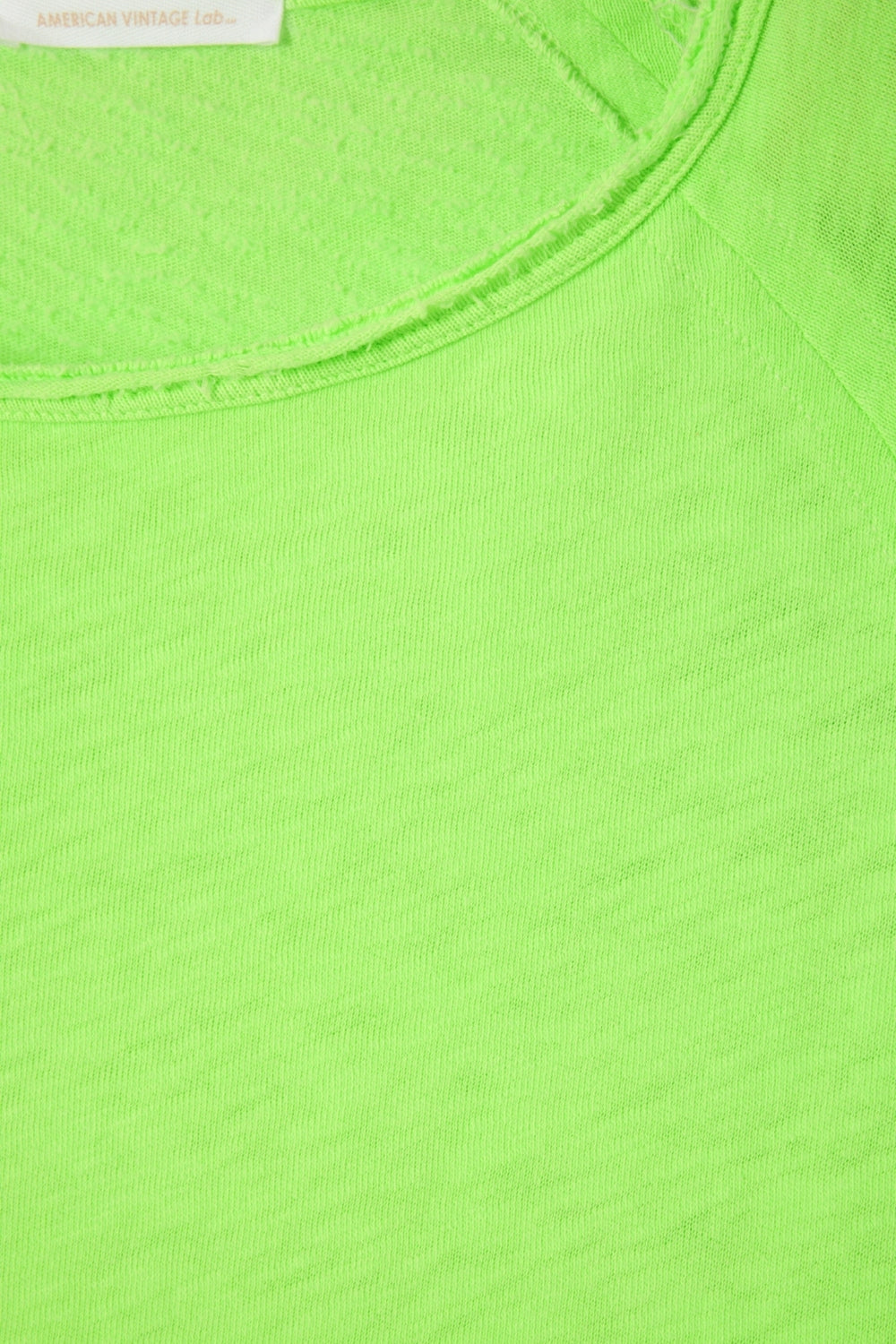 american-vintage-son31ge-long-sleeve-cotton-top-fluorescent-apple