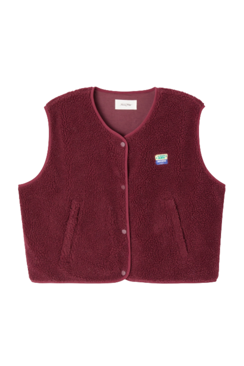 Soft fleece gilet by American Vintage. Lightweight, easy to layer and perfect for everyday wear. Shop the Hoktown gilet at Dotique.