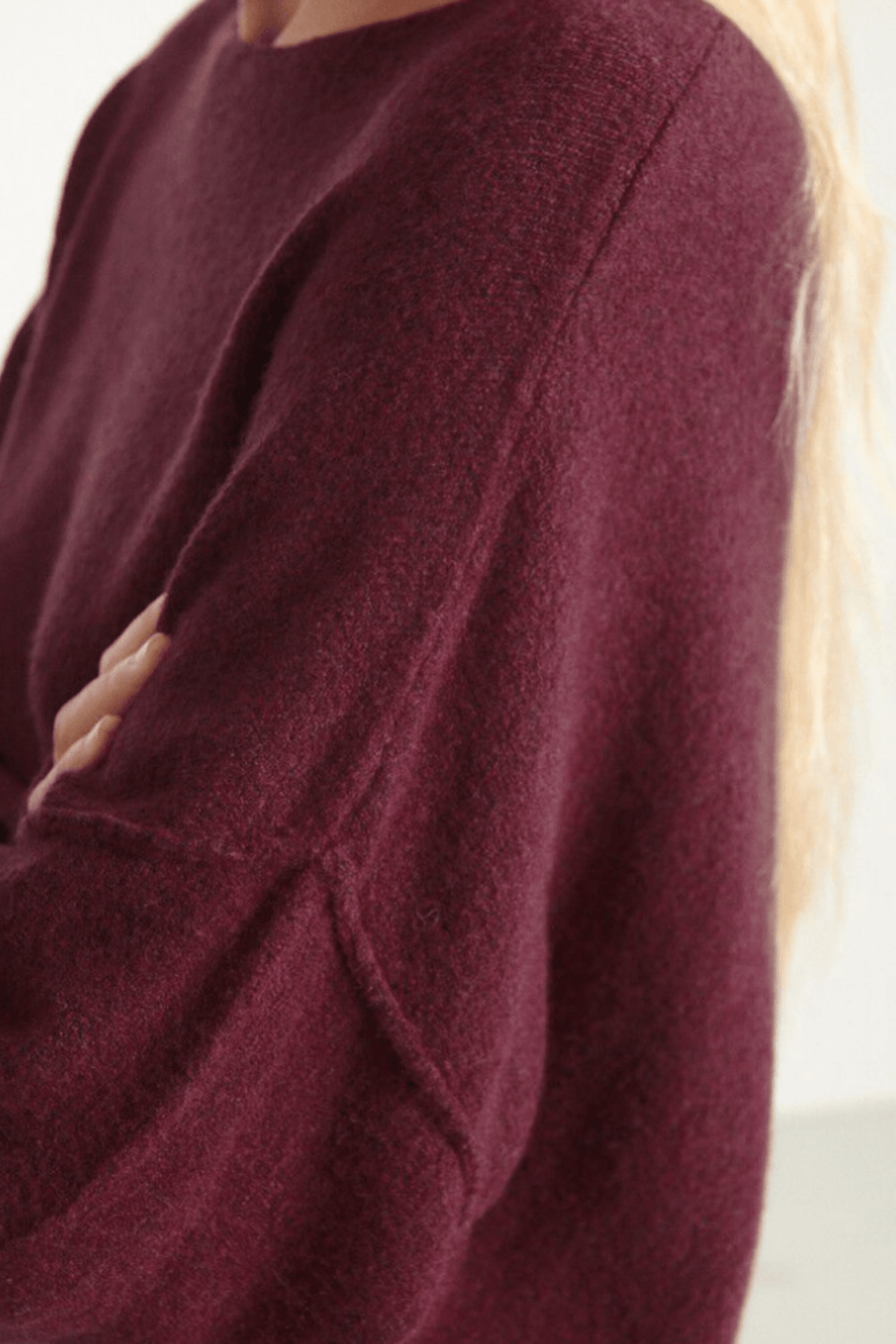 American Vintage Mottled Grape Damsville Jumper - Dotique - American Vintage