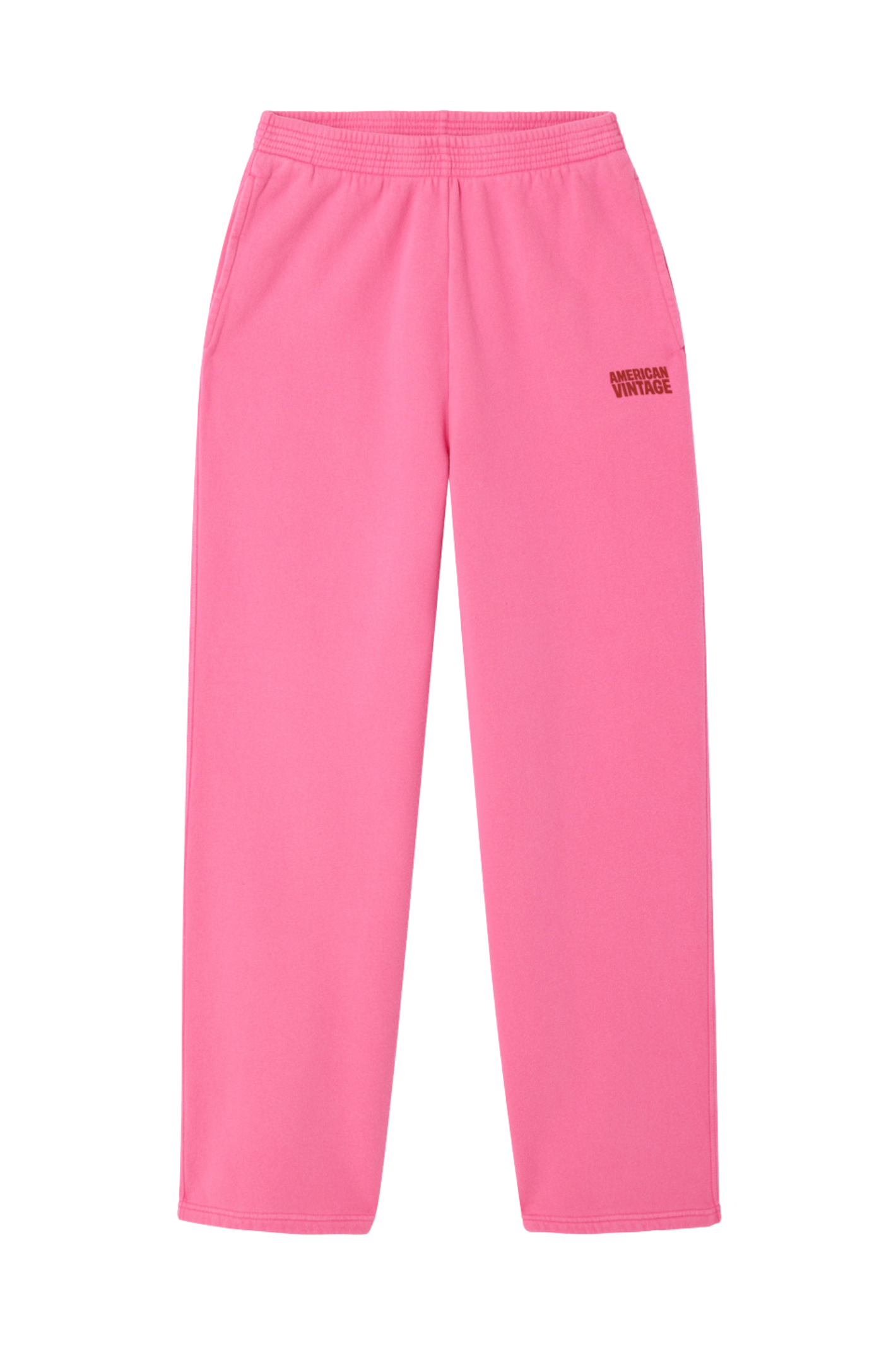 American Vintage Plizzy Joggers – Petunia Vintage in pink by american vintage Shop american vintage at Dotique for relaxed comfort