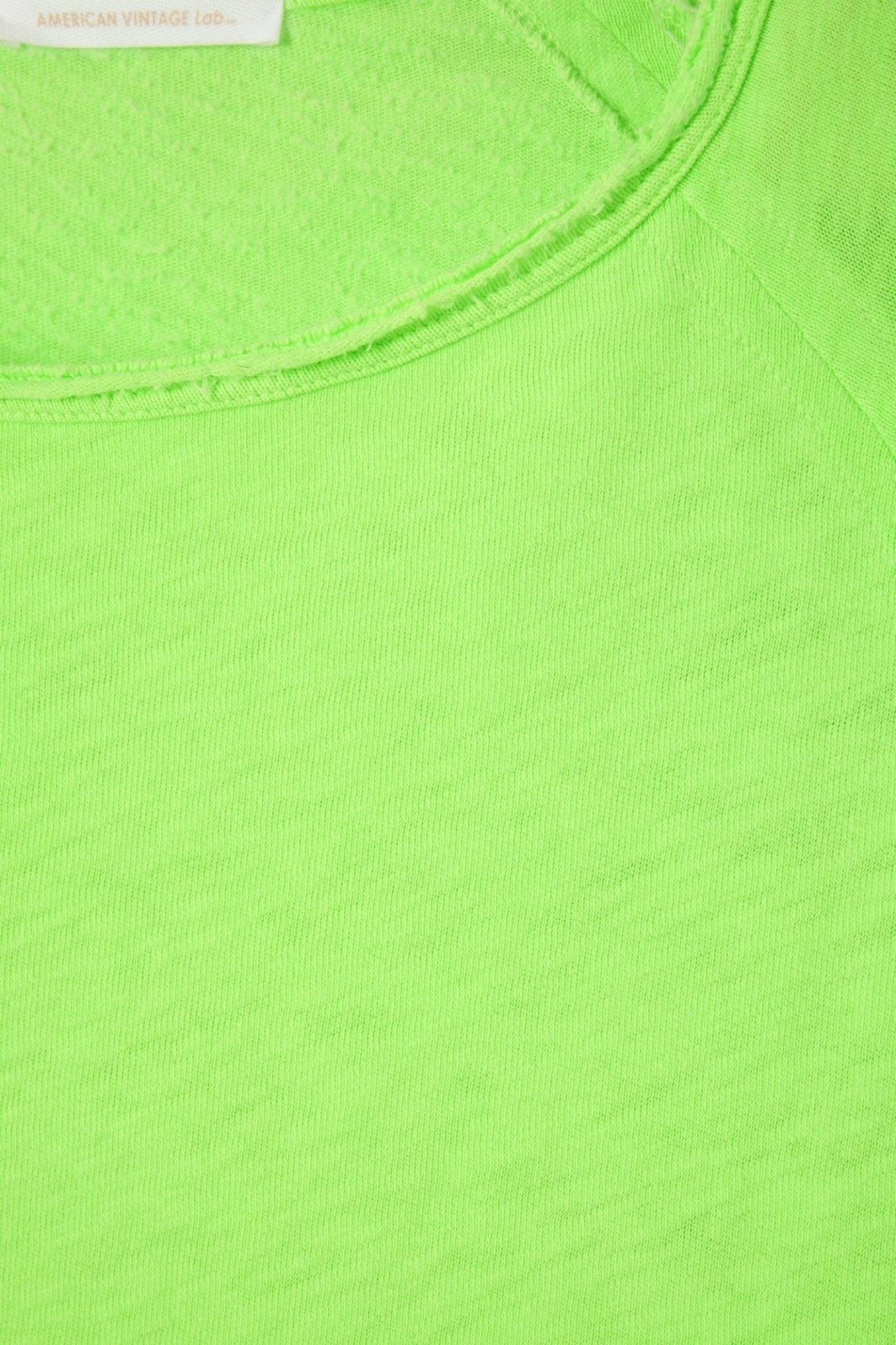 american-vintage-son31ge-long-sleeve-cotton-top-fluorescent-apple