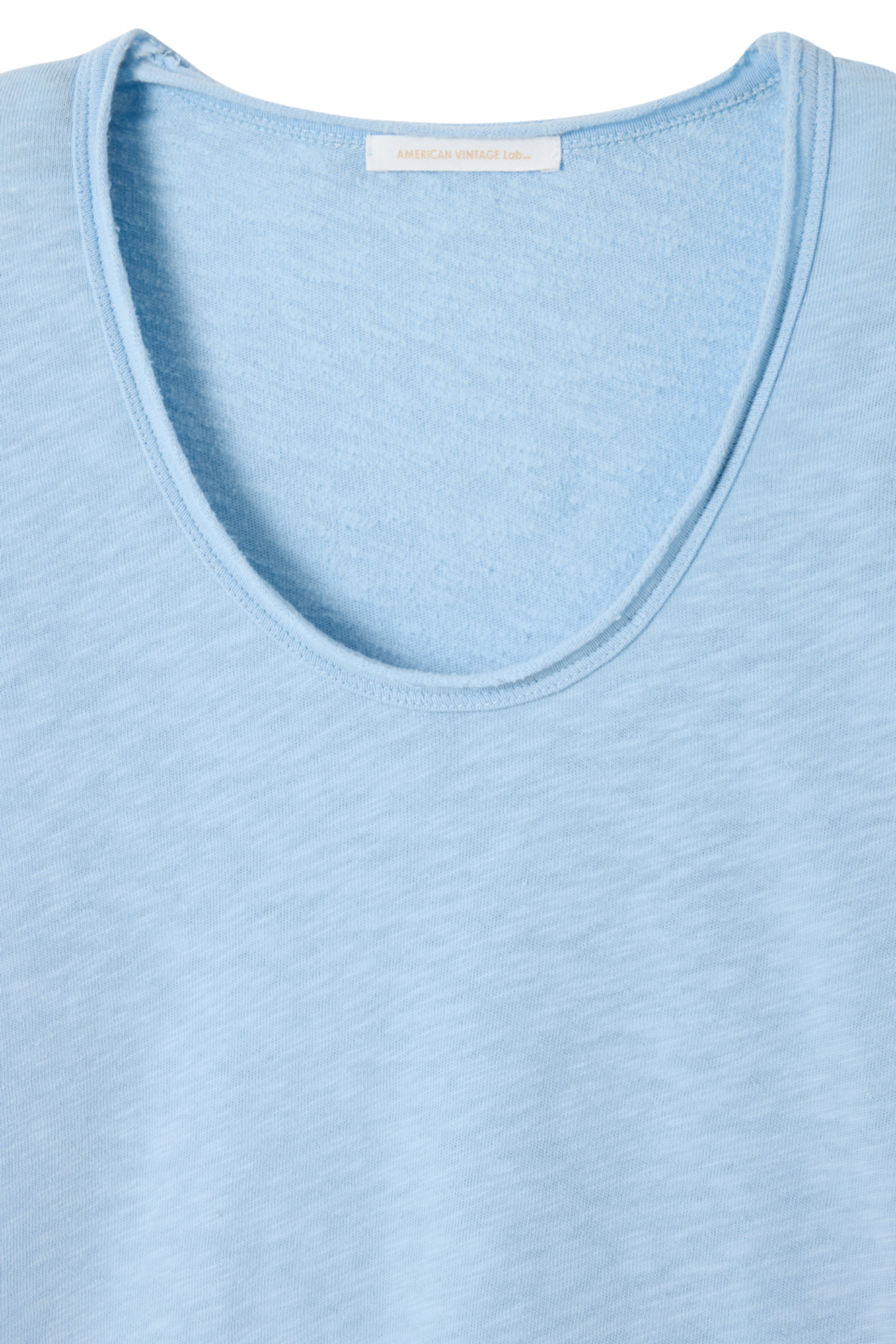 American Vintage Sonoma Long Sleeve Top – Splash Vintage in light blue by american vintage Shop american vintage at Dotique