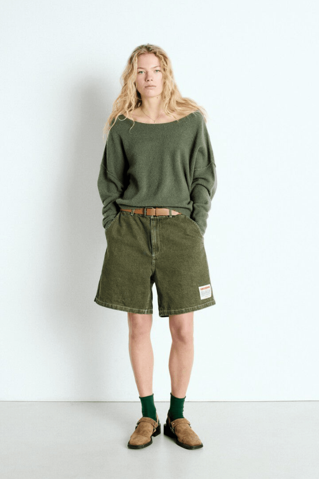 American Vintage Turtle Melange Women's Damsville Jumper - Dotique - American Vintage