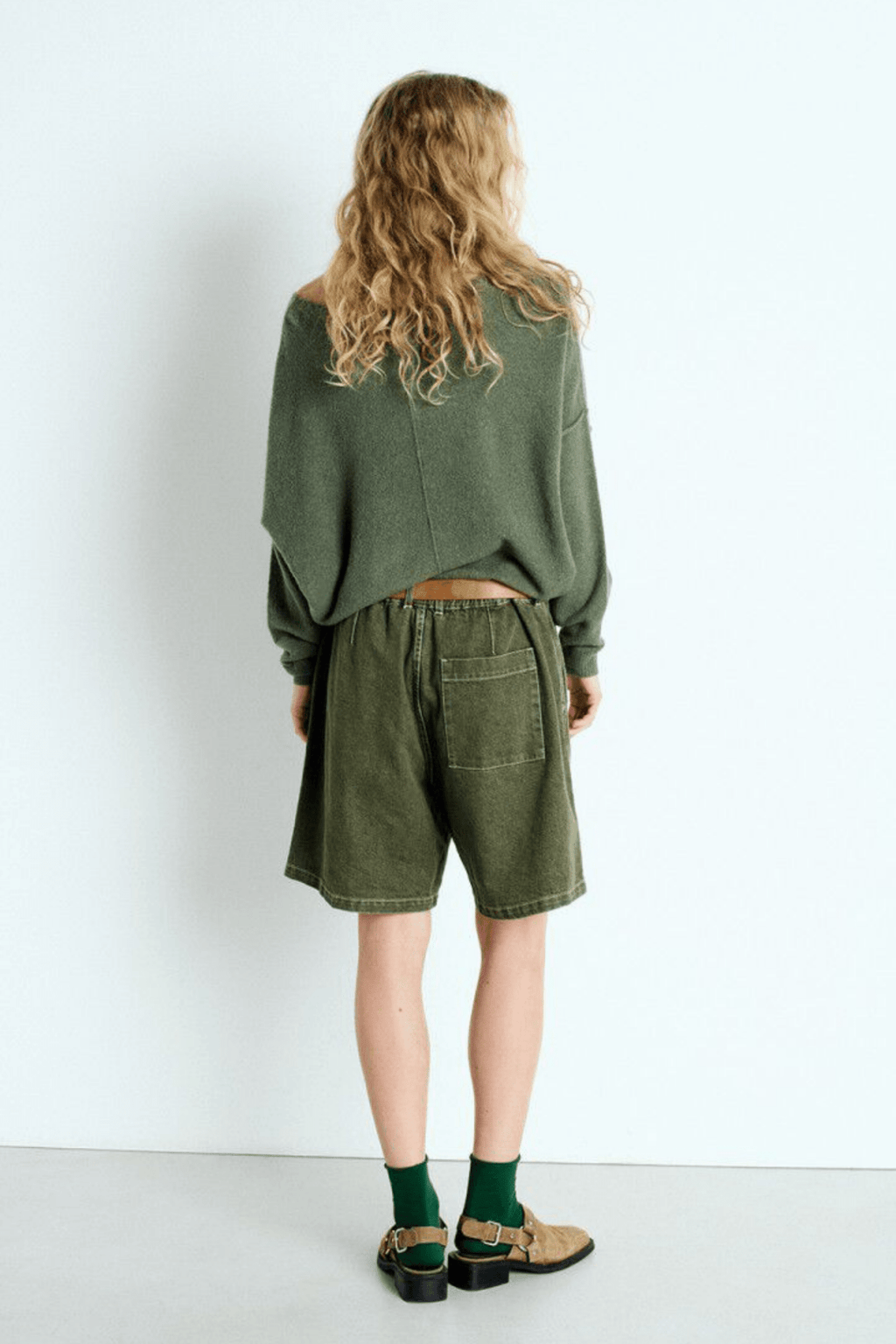 American Vintage Turtle Melange Women's Damsville Jumper - Dotique - American Vintage