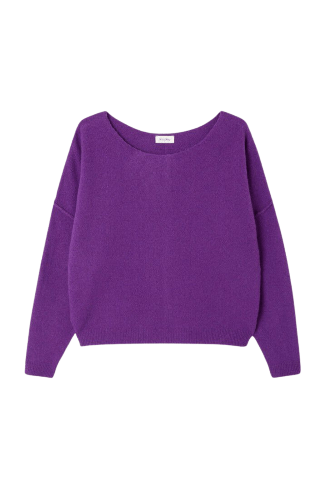 American Vintage DAMSVILLE ultraviolet jumper with boat neck – Dotique

