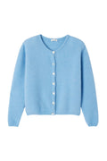 American Vintage VITO19EE Women’s Vitow Cardigan Atmosphere Blue in soft knit, shop American Vintage at Dotique