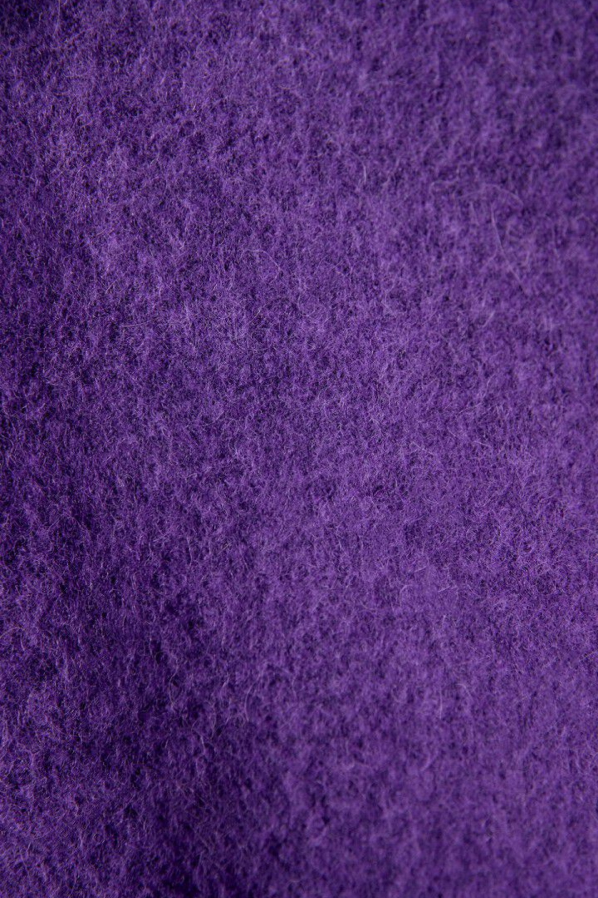 American Vintage Women's Vitow Cardigan Cosmos purple fabric closeup. Shop American Vintage at Dotique
