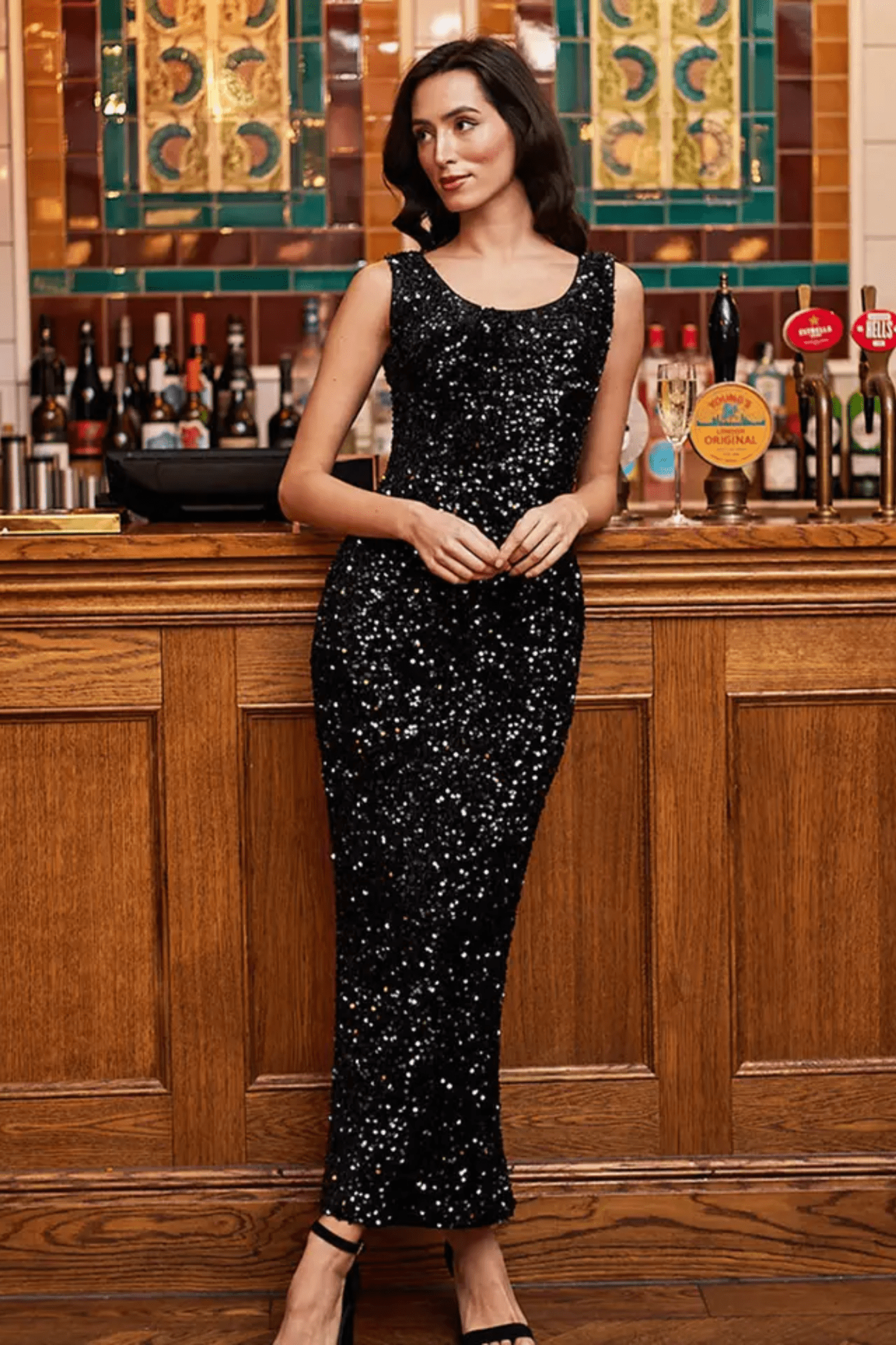 angel-eye-navy-velvet-sequin-midi-sleeveless-dress