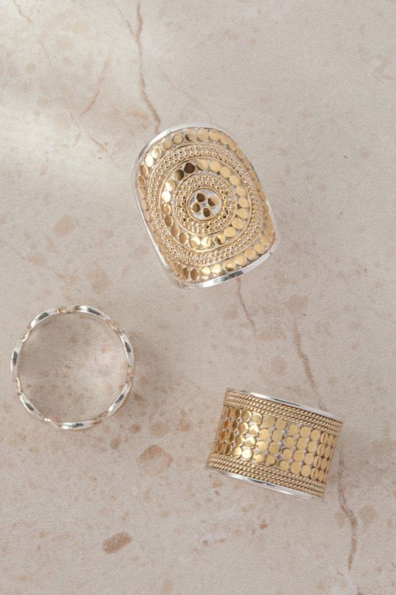 Anna Beck Beaded Saddle Ring - Mixed - Dotique - Anna Beck