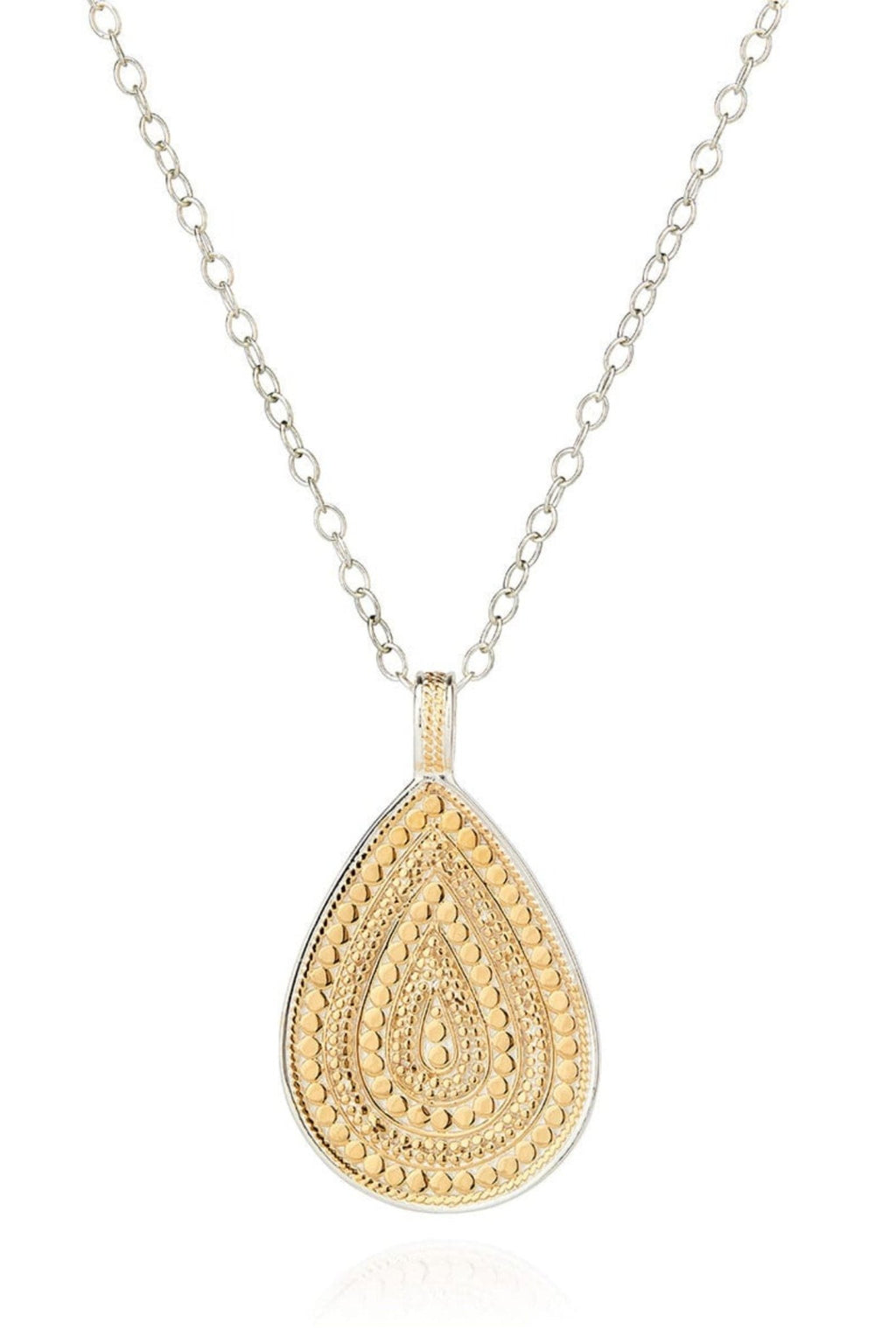 Anna Beck Classic Large Teardrop Pendant Necklace 30" (4300N TWT) - Dotique - Anna Beck