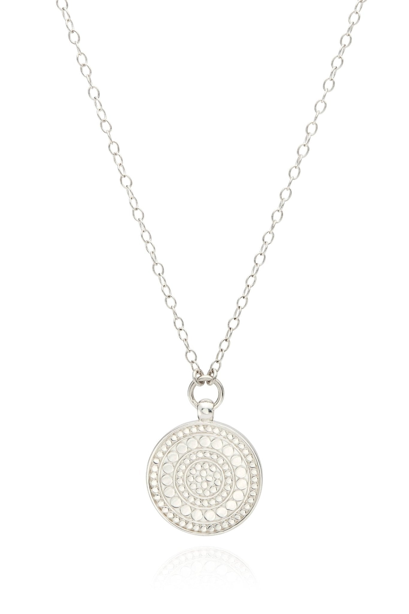 Anna Beck Classic Medium Reversible Disc Pendant 18" - 20" (NK10264 TWT) - Dotique - Anna Beck