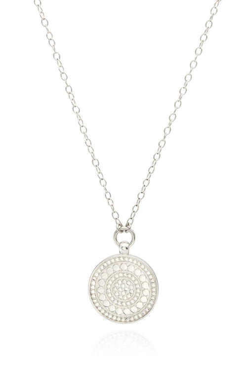 Anna Beck Classic Medium Reversible Disc Pendant 18" - 20" (NK10264 TWT) - Dotique - Anna Beck