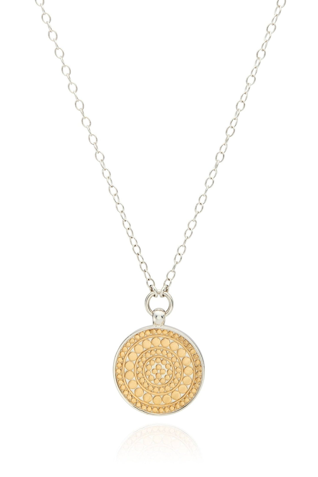 Anna Beck Classic Medium Reversible Disc Pendant 18" - 20" (NK10264 TWT) - Dotique - Anna Beck