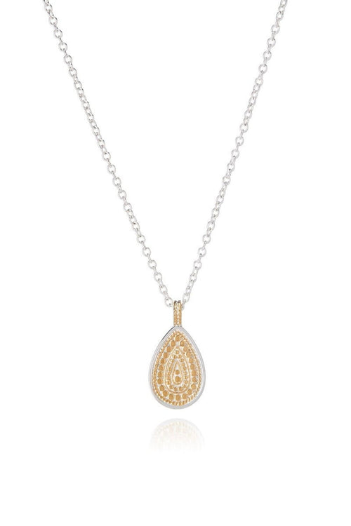 Anna Beck Classic Small Teardrop Pendant 16" - 18" (4174N - TWT) - Dotique - Anna Beck