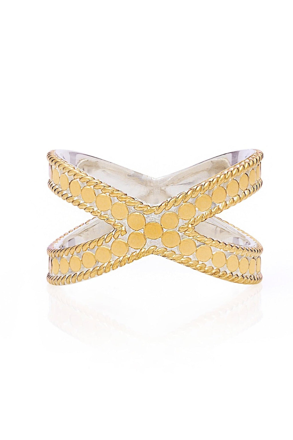 Anna Beck Cross Ring - Gold (6460R - GLD) - Dotique - Anna Beck