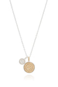 Anna Beck Dual Disc Charity Pendant, 16 - 18" (0698N TWT) - Dotique - Anna Beck