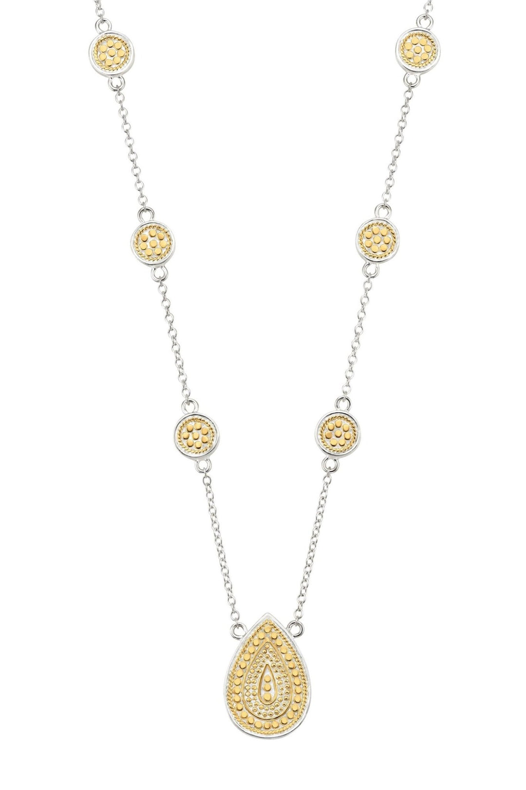 Anna Beck Signature Teardrop Pendant (2456NGR) - Dotique - Anna Beck