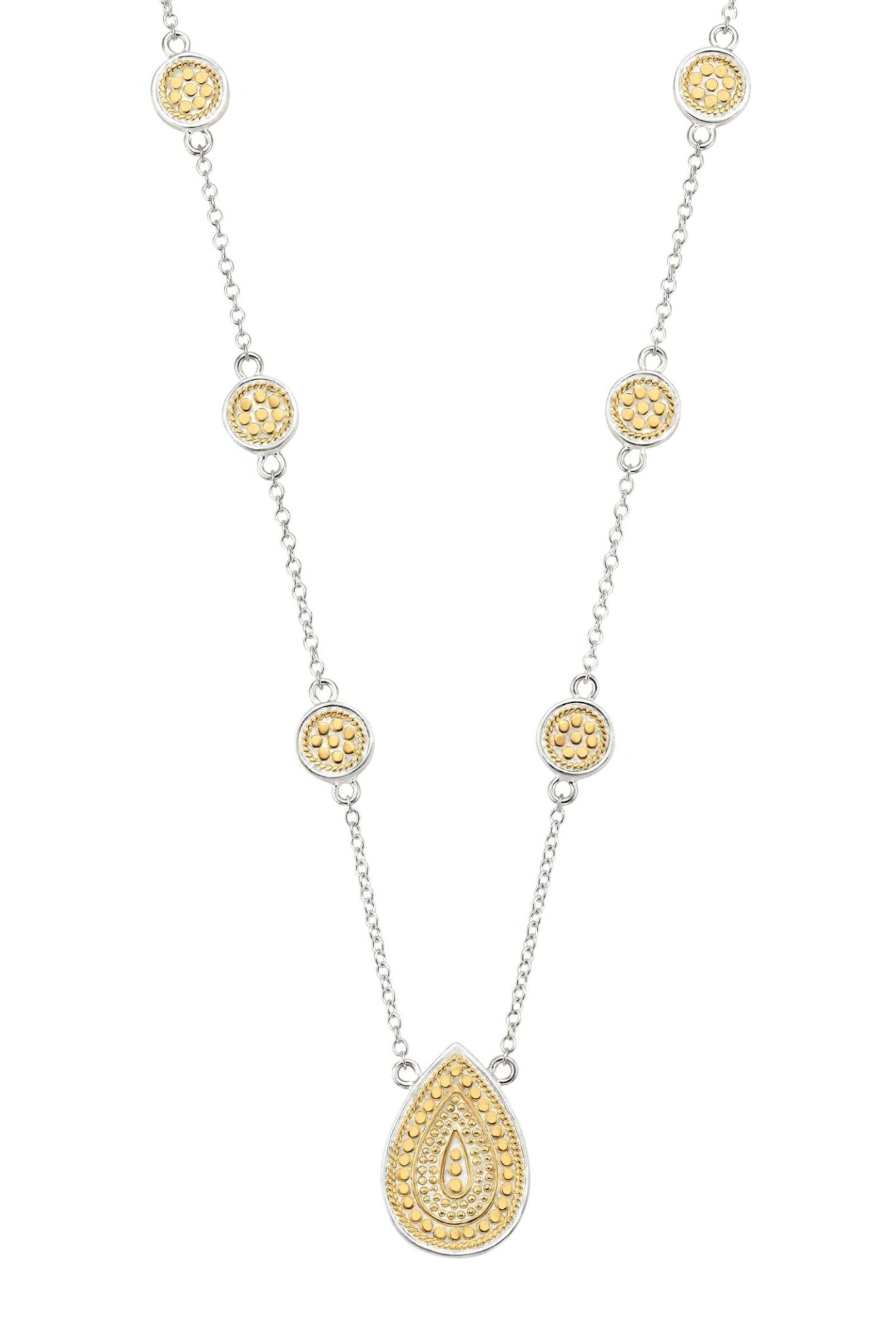 Anna Beck Signature Teardrop Pendant (2456NGR) - Dotique - Anna Beck