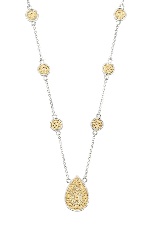 Anna Beck Signature Teardrop Pendant (2456NGR) - Dotique - Anna Beck