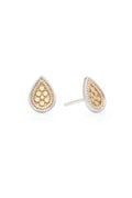 Anna Beck Teardrop Stud Earrings - Gold (1606E - GLD) - Dotique - Anna Beck