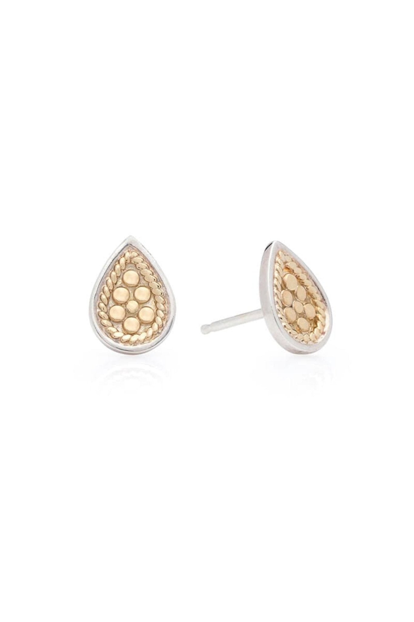 Anna Beck Teardrop Stud Earrings - Gold (1606E - GLD) - Dotique - Anna Beck