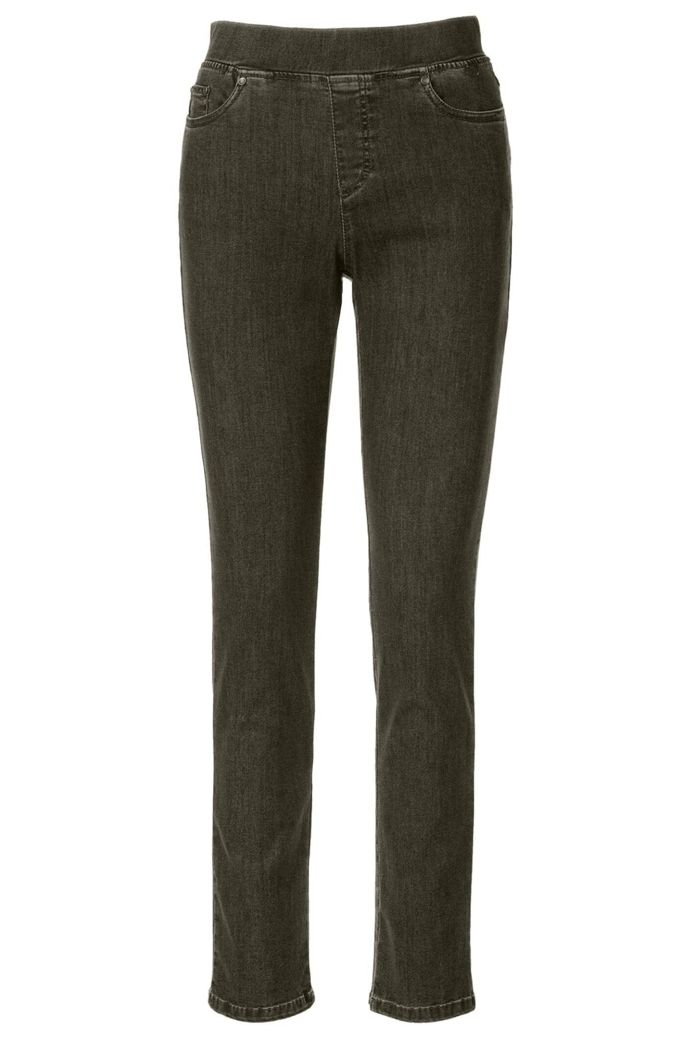 Anna Montana 1001 - 141 Khaki Angelika Jump - In Slim Jeans - Dotique - Anna Montana