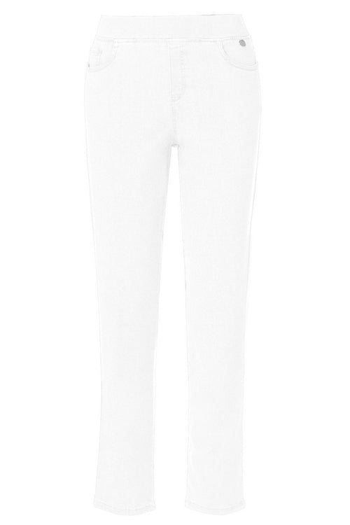 Anna Montana 1001 Jump In Jean Rom White - Dotique - Anna Montana