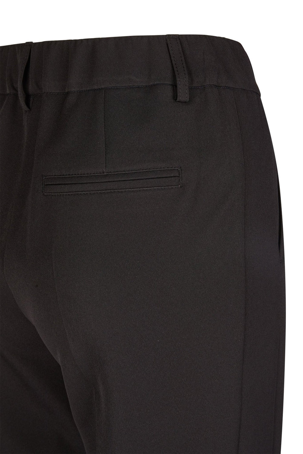 Anna Montana 1065 Angelika Wide Leg Trousers Black - Dotique