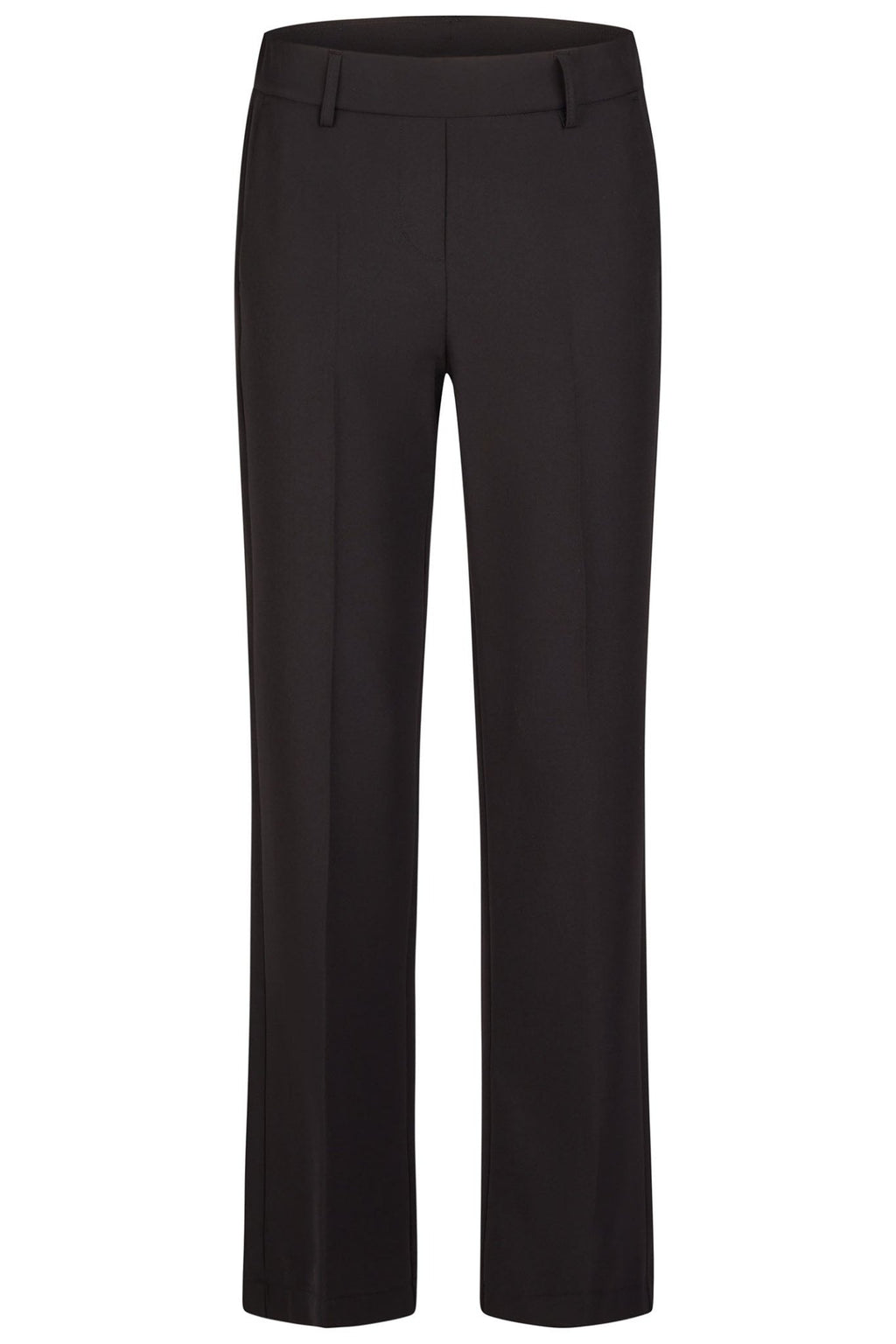 Anna Montana 1065 Angelika Wide Leg Trousers Black - Dotique
