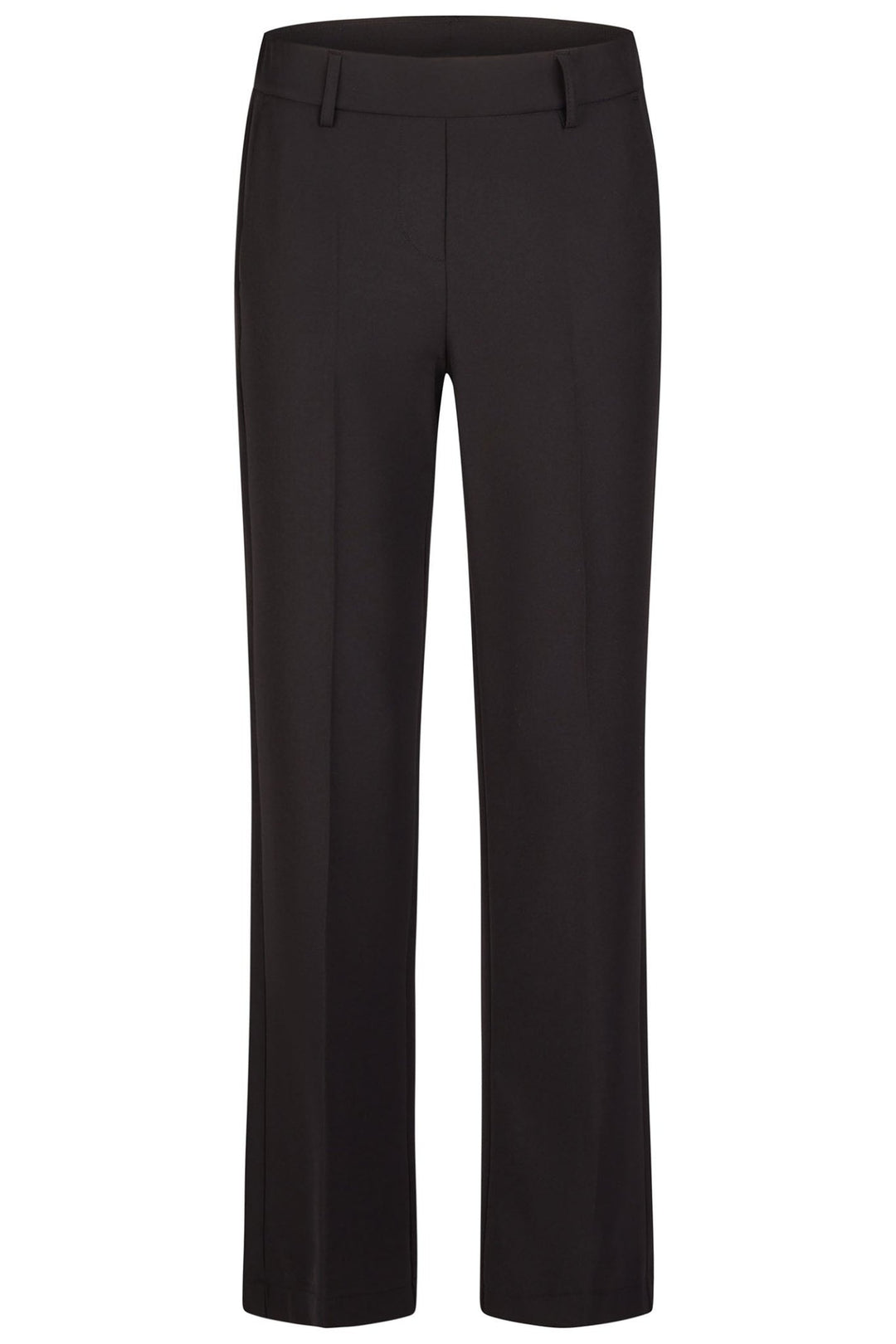 Anna Montana 1065 Angelika Wide Leg Trousers Black - Dotique