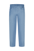 Anna Montana 1106 Jump In 7/8 Rom Jeans Bleached in blue wash by Anna Montana shop at Dotique.com