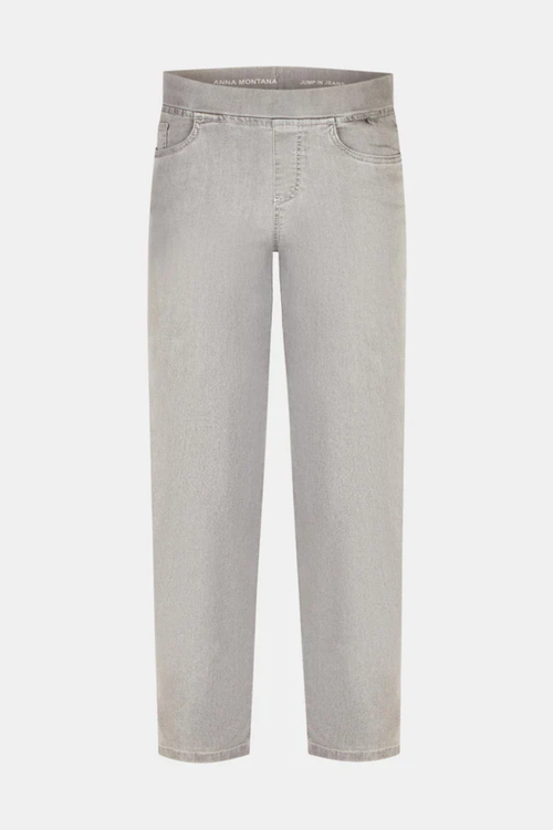 Anna Montana Jump In Slim 7/8 Leinen Jeans by Anna Montana, shop the vendor Anna Montana at Dotique for stylish jeans.