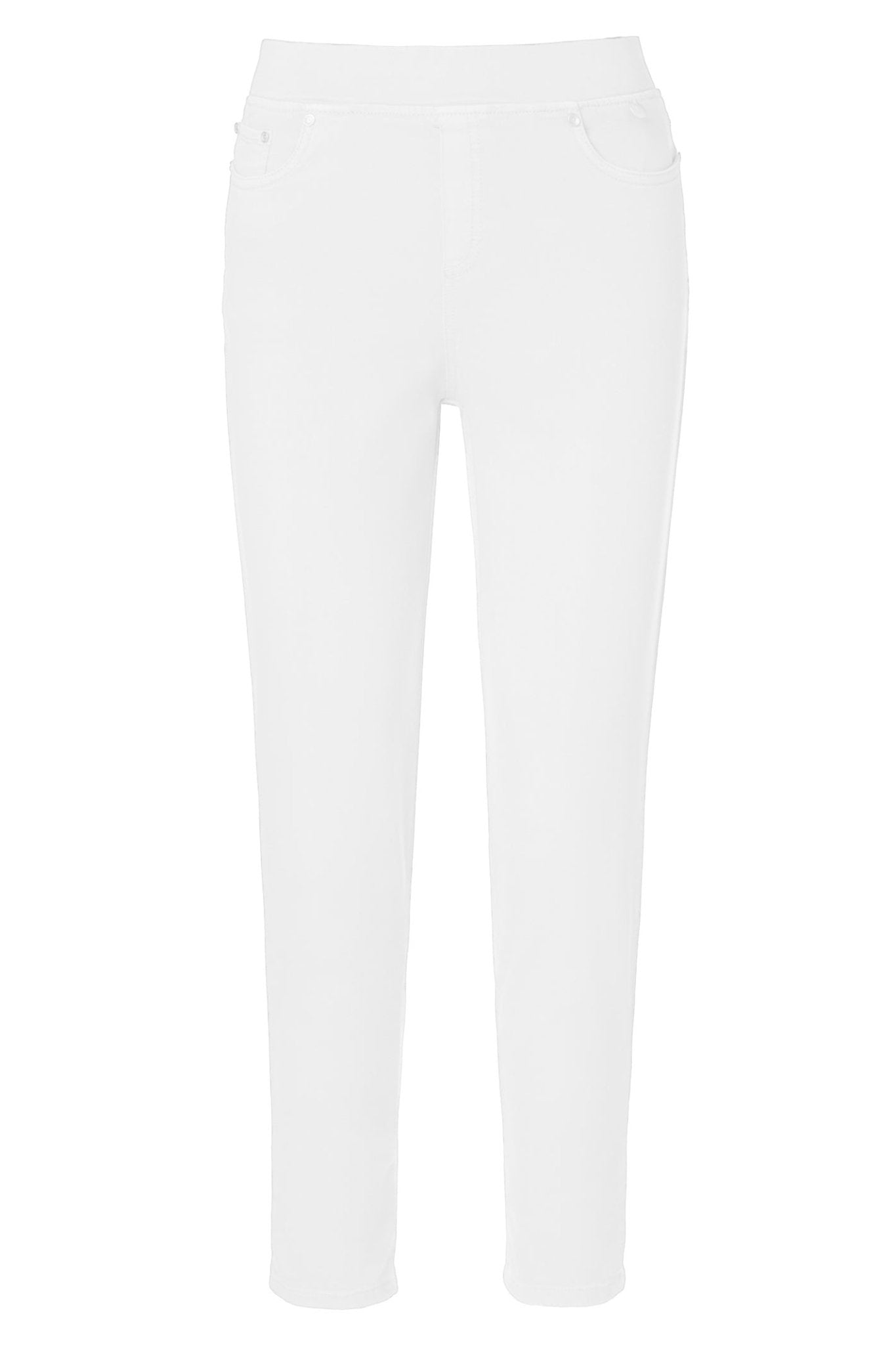 Anna Montana 1106 Jump In 7/8 Rom Jeans White - Dotique - Anna Montana