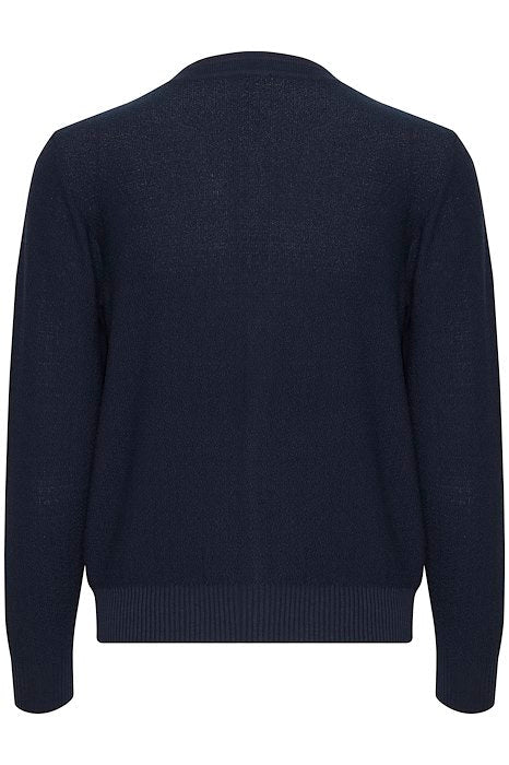 Atelier Reve  IRNESHA  Navy Cardigan Dotique back