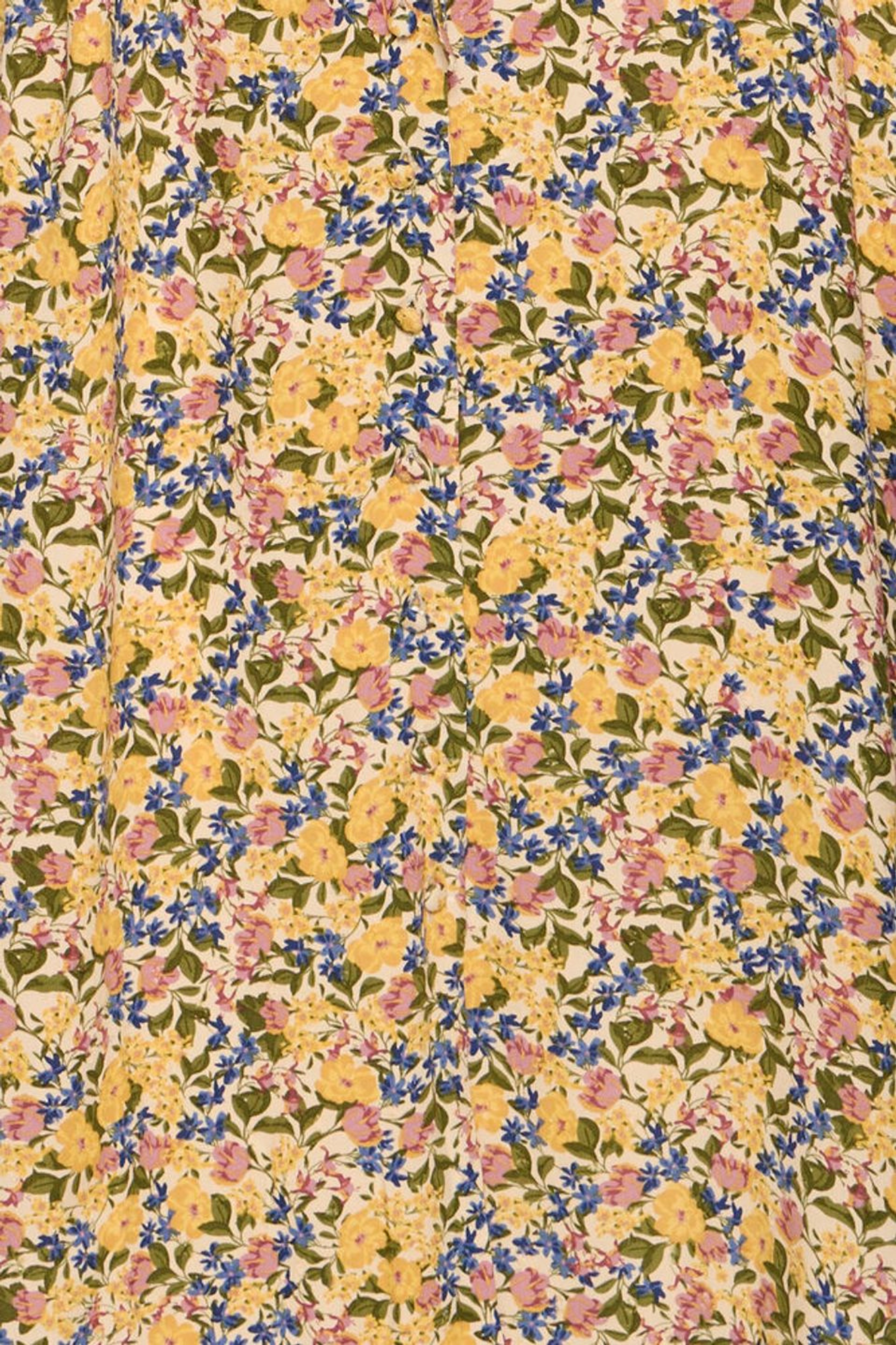 Atelier Rêve 20124974 Irpaula Paula Dress floral fabric detail by Atelier Reve Shop Atelier Reve at Dotique