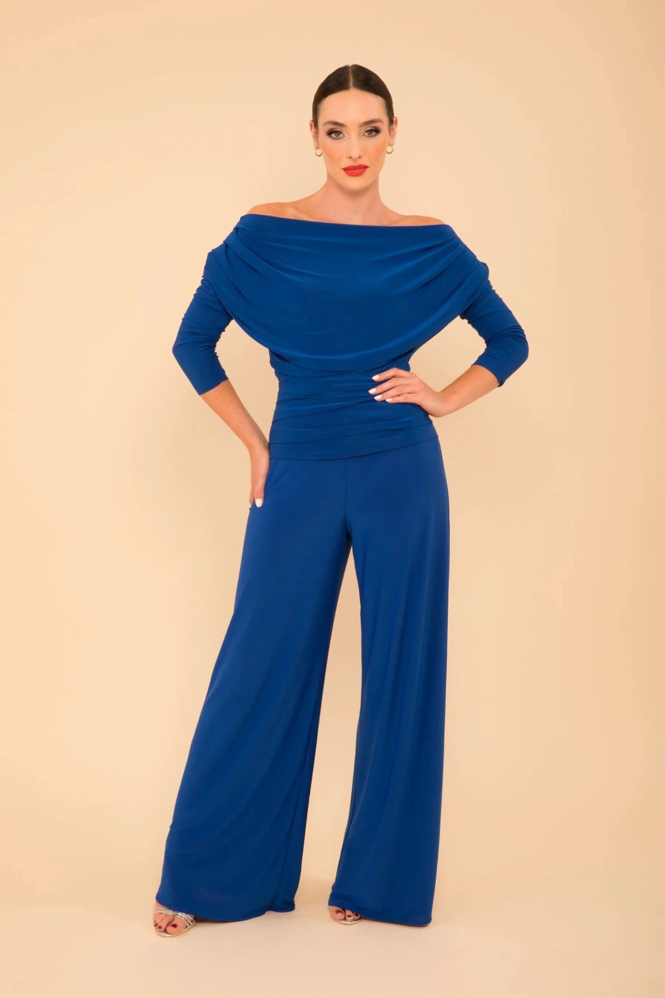 ATOM_LABEL_Carbon_Jersey_Jumpsuit_with_Sleeves_in_Cobalt