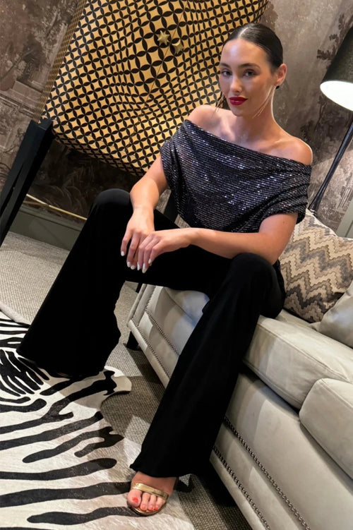 ATOM-LABEL-Carbon-Jumpsuit-in-Gunmetal-Sequin---Black--Regular-Length--1