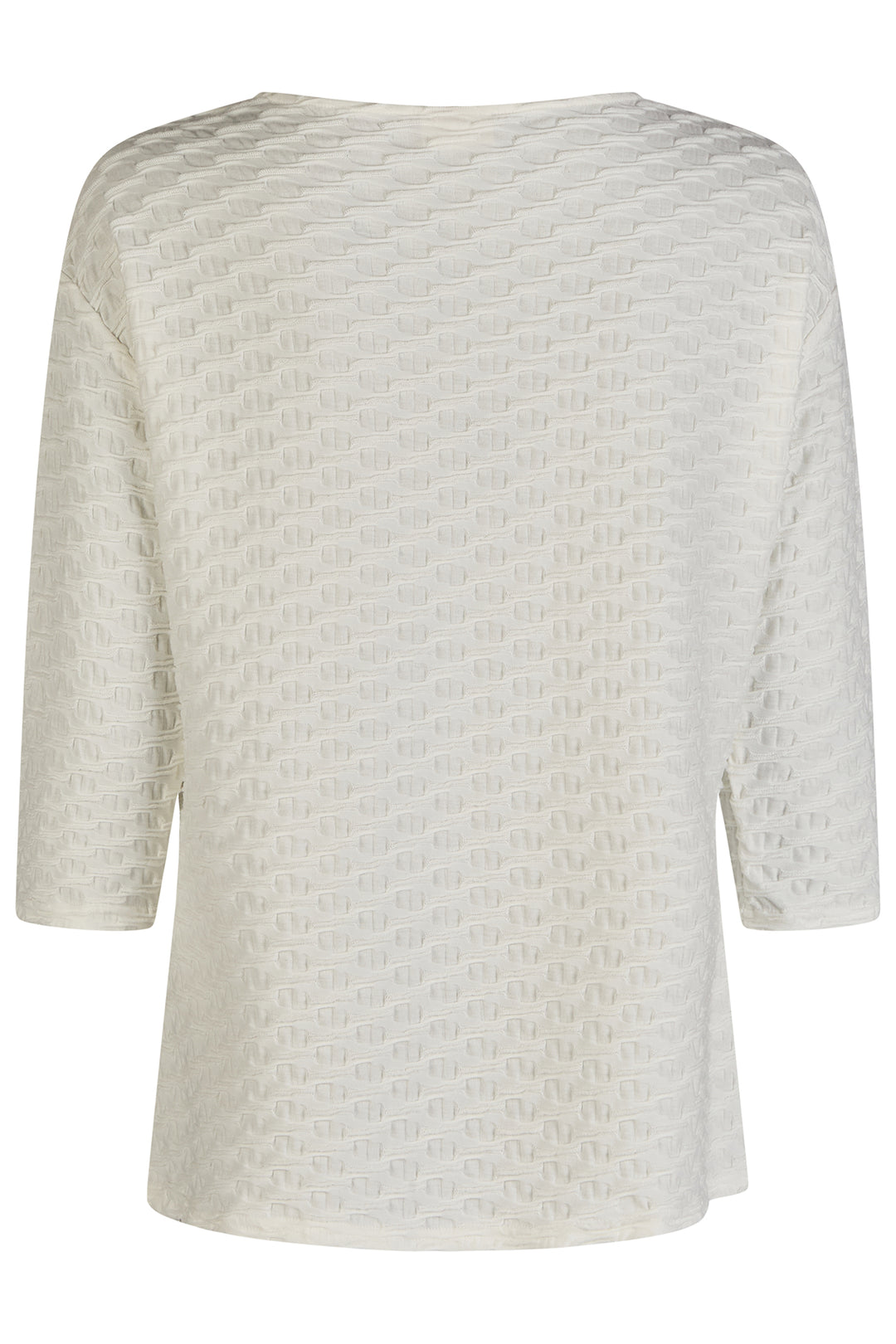 Barbara Lebek 85550052 Off White Textured Top - Dotique