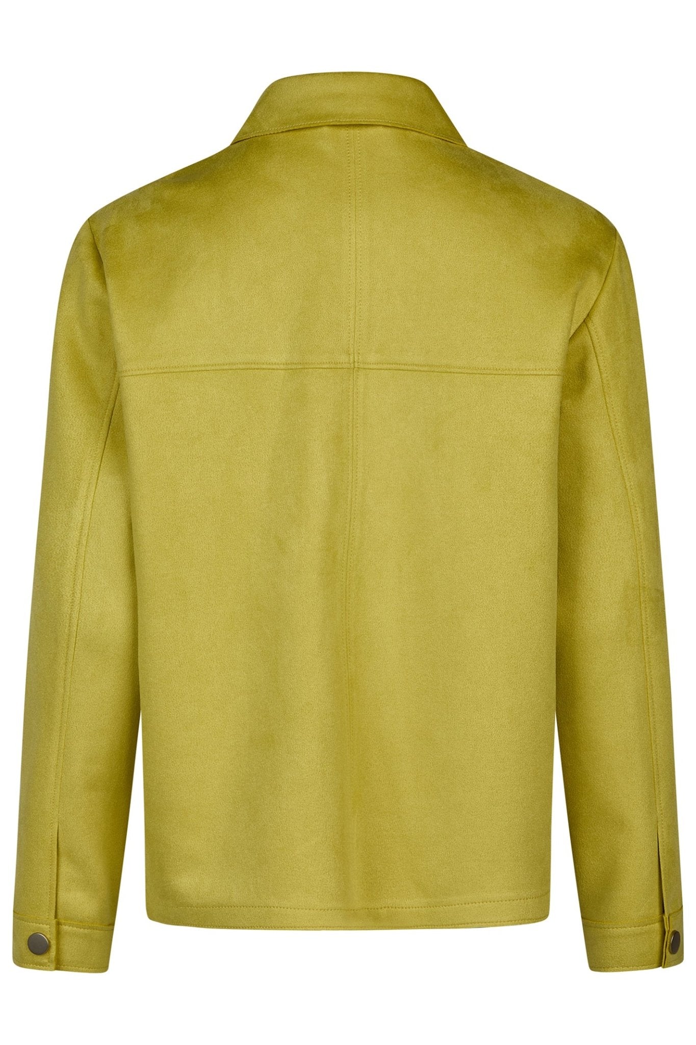 Barbara Lebek 35080052 Yellow Suede Feel Lightweight Jacket - Dotique - Barbara Lebek
