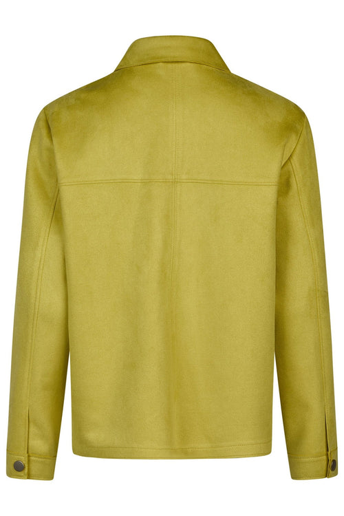 Barbara Lebek 35080052 Yellow Suede Feel Lightweight Jacket - Dotique - Barbara Lebek