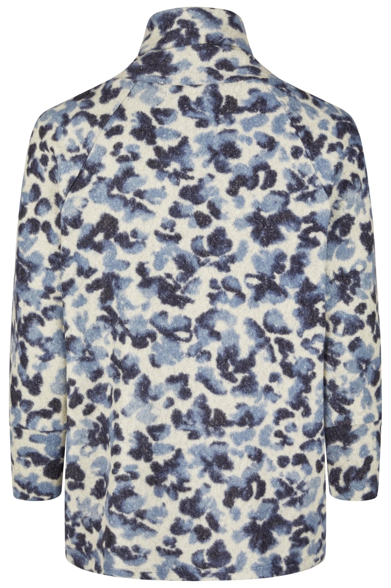 Floral patterned top on a white background