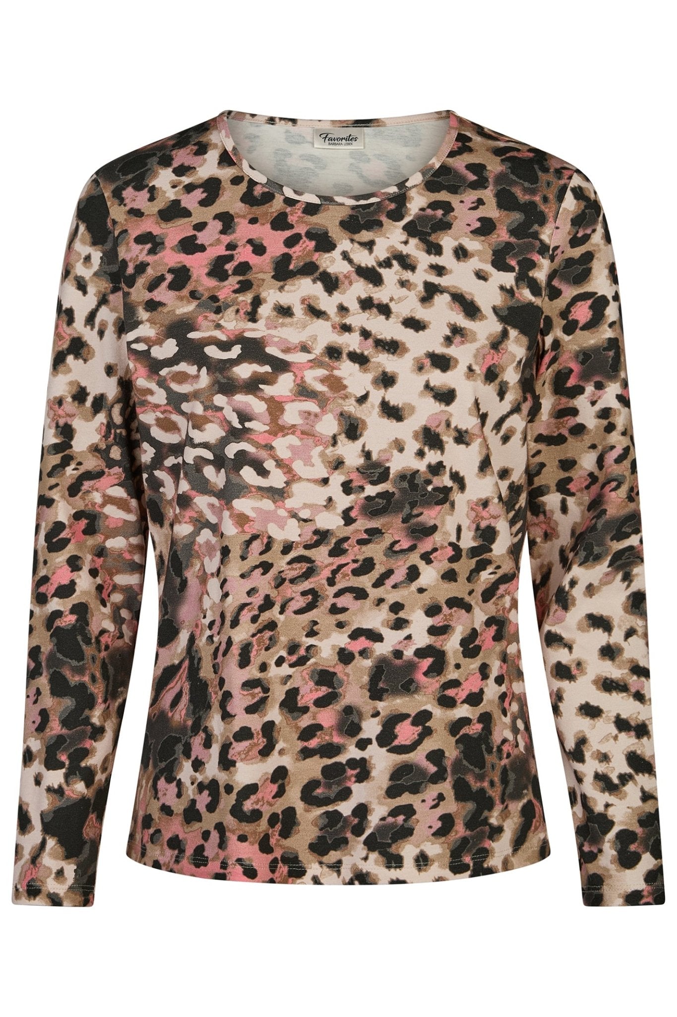 Barbara Lebek 37190052 Pink and Nude Mix Long Sleeved Top - Dotique - Barbara Lebek