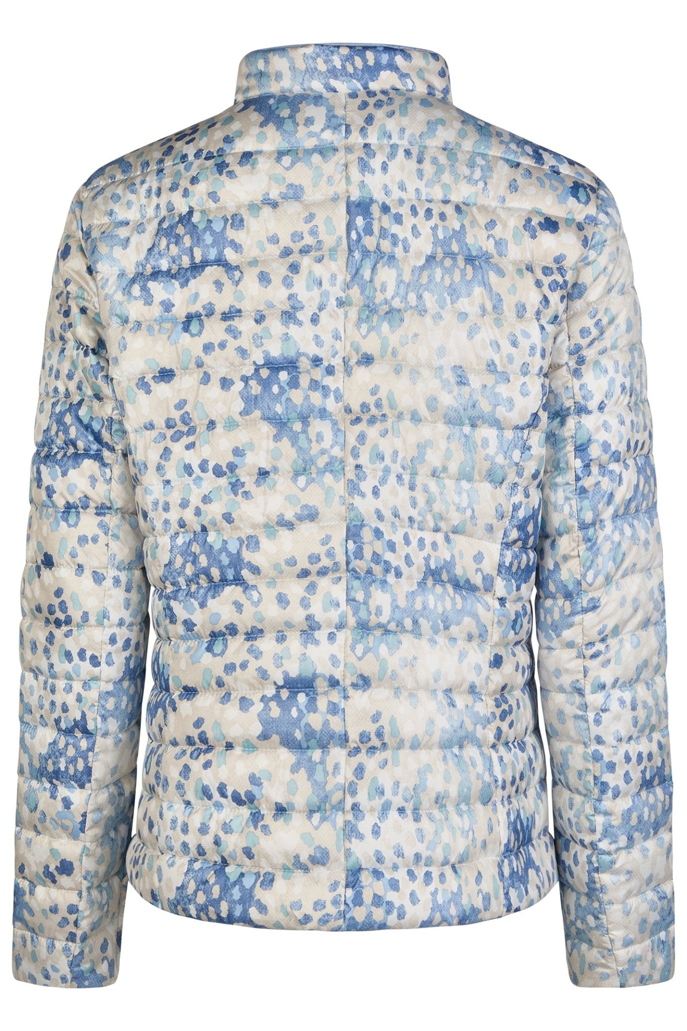 Barbara Lebek 70670052 Reversible Blue Print Jacket - Dotique